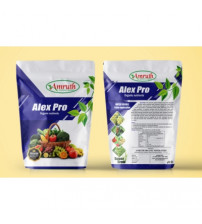 Alex - Pro (Potassium Humate Flakes - 90% Blended with Humic + Fulvic + Potash) 250 gm